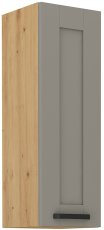 Stolarz Lempert - Gornji element Luna - claygrey/artisan hrast - 30 cm G-90 1F