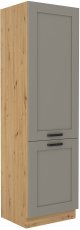 Visoki element Luna - claygrey/artisan hrast - 60 cm DK-210 2F