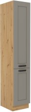 Visoki element Luna - claygrey/artisan hrast - 40 cm DK-210 2F