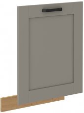 Stolarz Lempert - Vrata za ugradbenu perilicu suđa Luna - claygrey/artisan hrast - ZM 71,3x59,6 cm
