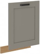 Vrata za ugradbenu perilicu suđa Luna - claygrey/artisan hrast - ZM 71,3x59,6 cm