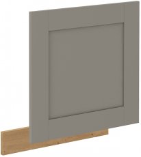 Stolarz Lempert - Vrata za ugradbenu perilicu suđa Luna - claygrey/artisan hrast - ZM 57x59,6 cm