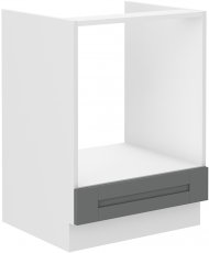 Donji element za ugradbenu pećnicu Luna - dustgrey/bijela - 60 cm D GAZ BB