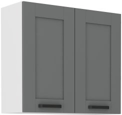 Gornji element Luna - dustgrey/bijela - 80 cm G-72 2F