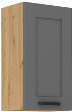 Stolarz Lempert - Gornji element Luna - dustgrey/artisan hrast - 40 cm G-72 1F