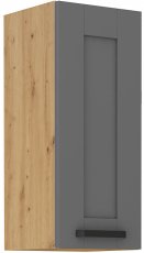 Gornji element Luna - dustgrey/artisan hrast - 30 cm G-72 1F