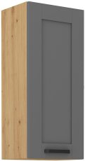 Stolarz Lempert - Gornji element Luna - dustgrey/artisan hrast - 40 cm G-90 1F