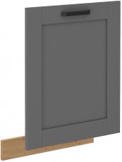 Vrata za ugradbenu perilicu suđa Luna - dustgrey/artisan hrast - ZM 71,3x59,6 cm