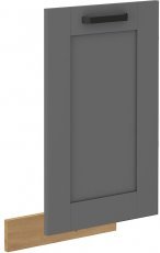 Stolarz Lempert - Vrata za ugradbenu perilicu suđa Luna - dustgrey/artisan hrast - ZM 71,3x44,6 cm