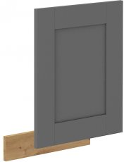Vrata za ugradbenu perilicu suđa Luna - dustgrey/artisan hrast - ZM 57x44,6 cm