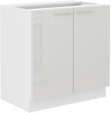 Donji element Lara - bijela - 80 cm ZL 2F BB