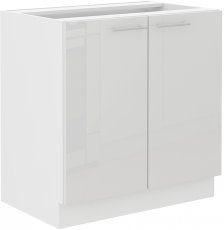 Donji element Lara - bijela - 80 cm D 2F BB