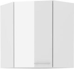 Gornji kutni element Lara - bijela - 60x60 cm GN-72 (45°) 1F