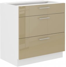 Stolarz Lempert - Donji element Lara - cappucino - 80 cm D 3S BB