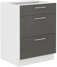 Donji element Lara - siva - 60 cm D 3S BB