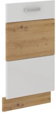 Vrata za ugradbenu perilicu suđa HG - artisan hrast/bijela - ZM 71,3x44,6 cm