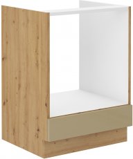 Donji element za ugradbenu pećnicu HG - artisan hrast/capuccino - 60 cm D GAZ BB