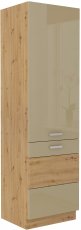 Visoki element HG - artisan hrast/capuccino - 60 cm LO-210 2F
