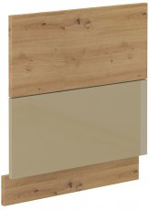 Vrata za ugradbenu perilicu suđa HG - artisan hrast/capuccino - ZM 57x59,6 cm