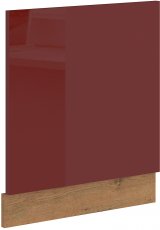 Vrata za ugradbenu perilicu suđa Vigo HG - bordo - ZM 57x59,6 cm