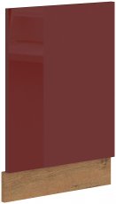 Vrata za ugradbenu perilicu suđa Vigo HG - bordo - ZM 57x44,6 cm