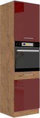 Visoki element za ugradbenu pećnicu Vigo HG - bordo - 60 cm DP-210 2F