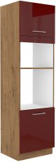 Visoki element za pećnicu i mikrovalnu Vigo HG - bordo - 60 cm DPM-210 2F