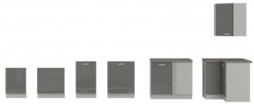 Kuhinja Grey