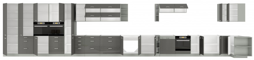 Kuhinja Grey