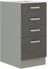 Stolarz Lempert - Donji element s ladicama Grey - 40 cm D 4S BB