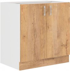 Donji element Sara - lefkas hrast - 80 cm D 2F BB 