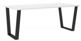 Stolarz Lempert - Blagovaonski stol Cesar - 185x90 cm - bijela