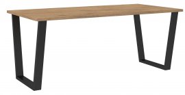 Blagovaonski stol Cesar - 185x67 cm - hrast lancelot