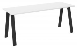 Blagovaonski stol Kleo - 187x67 cm - bijela
