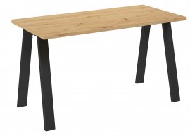 Blagovaonski stol Kleo - 138x67 cm - hrast artisan