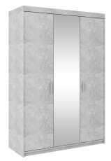 Ormar s ogledalom Elena BJ03 - svijetla beton siva