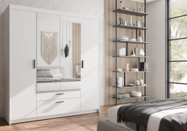Ormar s ogledalom Elena WH04 - bijela
