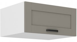 Gornji element Luna - claygrey/bijela - 80 cm NAGU-36 1F