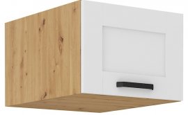 Gornji element Luna - bijela/artisan hrast - 50 cm NAGU-36 1F 