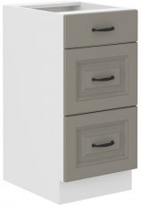 Donji element Stilo - сlaygrey/bijela - 40 cm D 3S BB