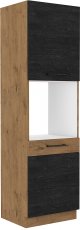 Visoki ormar Vigo - tamno drvo - 60 cm DP-210 2F