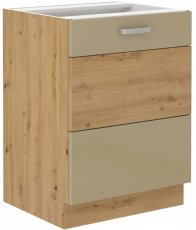 Donji element Artisan - cappuchino - 60 cm D 1F BB