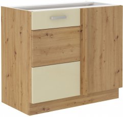 Donji element Artisan - krem - 105 cm DN 1F BB