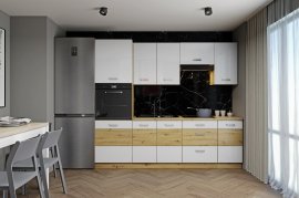 Kuhina Artisan 240 cm - bijela - set 3