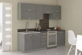 Kuhinja Grey 240 cm - 2 set