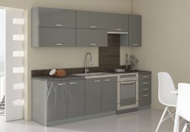 Stolarz Lempert - Kuhinja Grey 260 cm - 3 set