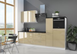 Kuhinja Lara 270 cm - capuccino - 2 set