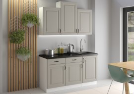 Kuhinja Stilo 150 cm - сlaygrey/bijela - 1 set