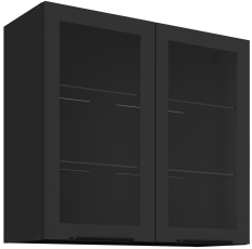 Gornji element sa staklenim vratima Arona - 80 cm GS-72 2F