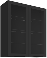 Gornji element sa staklenim vratima Arona - 80 cm GS-90 2F
